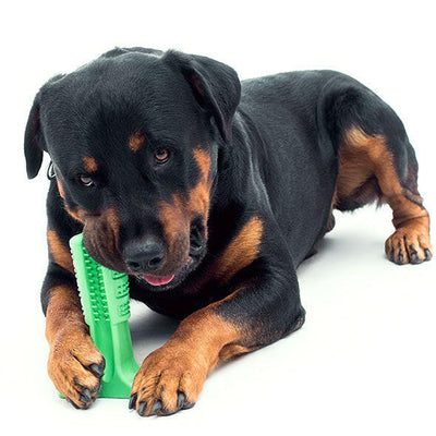 Dog Silicone Toothbrush Stick.