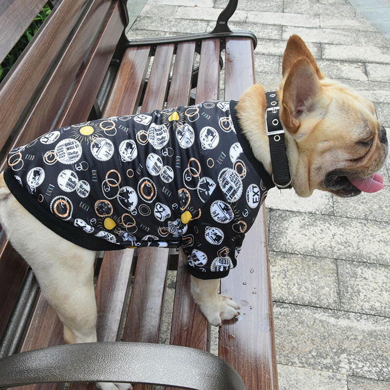 Spring & Autumn Printed Dog Clothes 🌷🐾.