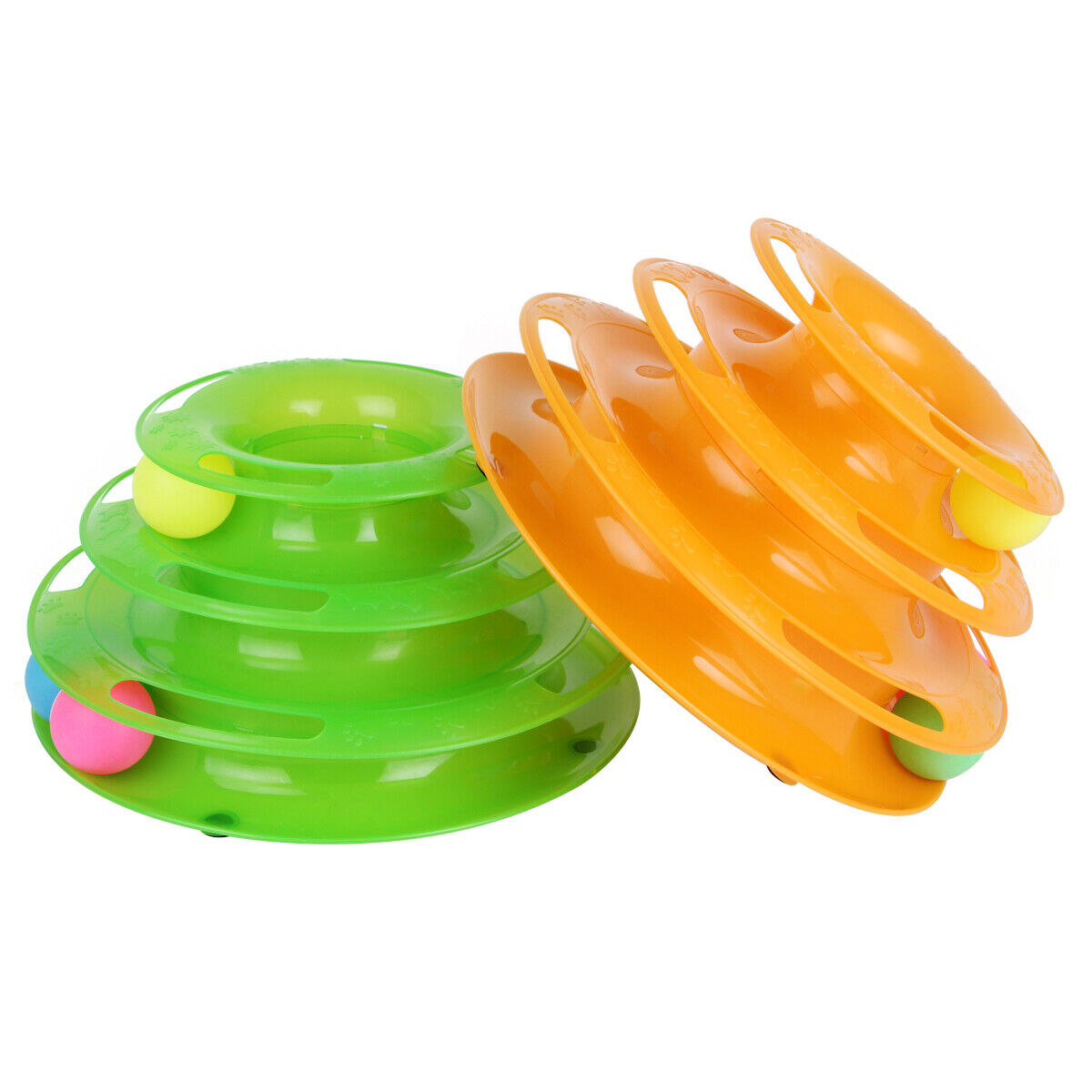 Crazy Ball Disk Interactive Cat Toy