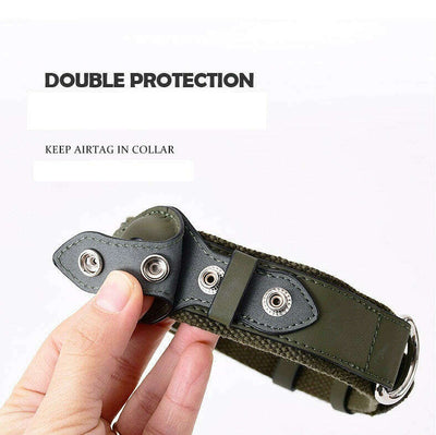 Double protection Airtag-Compatible Dog Leash™ designed for extra security during walks and outdoor adventures by PawPal Essentials.