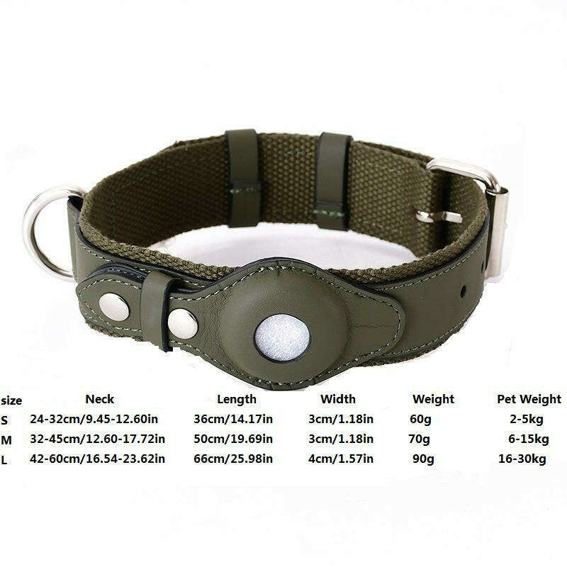 A PawPal Essentials Airtag-Compatible Dog Leash™ with a metal buckle for dog supplies.