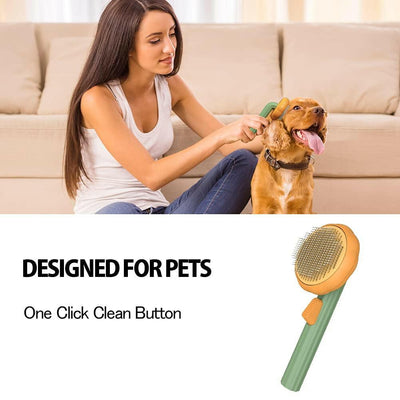 Pumpkin Pet Slicker Brush™