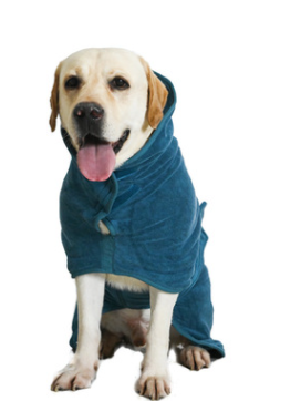 Microfiber Pet Bathrobe - Quick-Dry Comfort 🛁🐾.