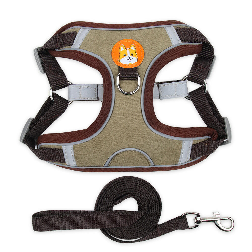 Reflective Mesh Pet Harness Set with Leash™.