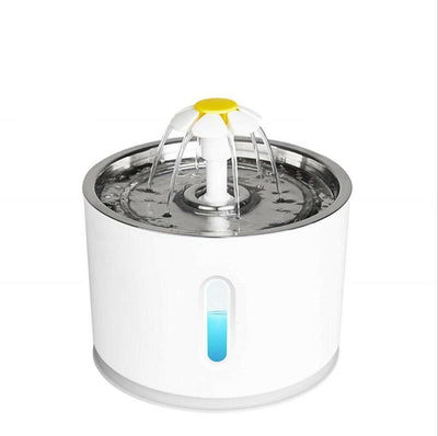 LED Pet Water Fountain USB-Powered, Mute Design™