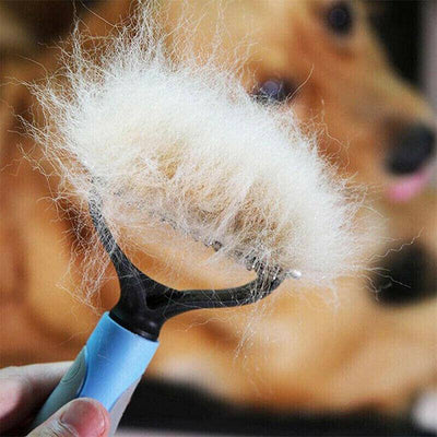 Dual-Action Pet Grooming Brush®
