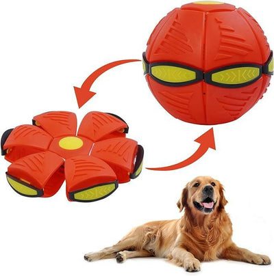 UFO Dog Toy Interactive Flying Saucer Ball®