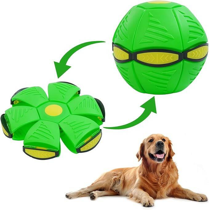 UFO Dog Toy Interactive Flying Saucer Ball®