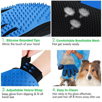Pet Deshedding Glove for Cats and Dogs®